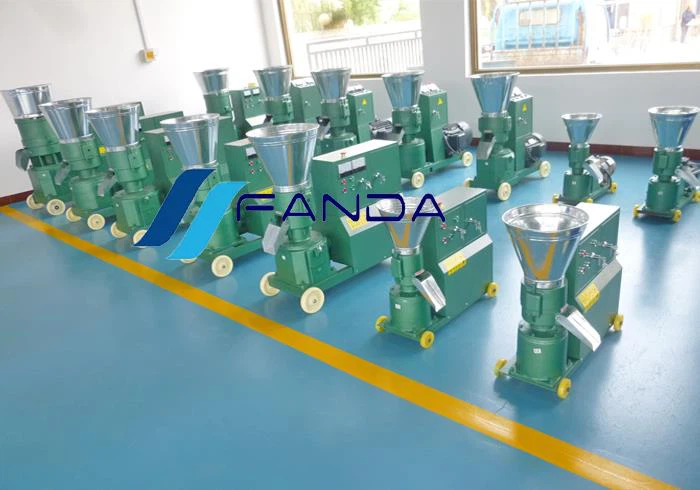 China Electric Flat Die Pellet Mill