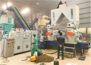 Производствена линия за пелети от оризови люспи
